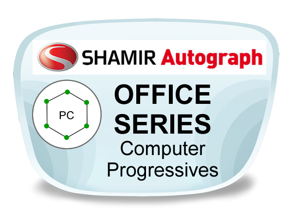 Shamir Office Series No-Line HD Polycarbonate Computer Lenses
