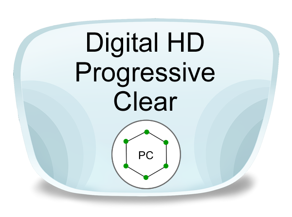 Digital (HD) Progressive Polycarbonate Lenses