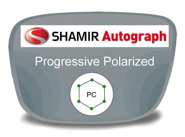 Shamir Autograph Digital (HD) Progressive Polycarbonate Polarized Lenses