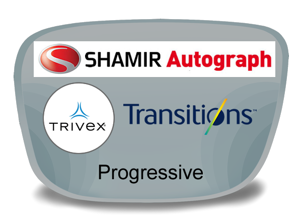 Shamir Autograph Digital (HD) Progressive Trivex Transitions Lenses