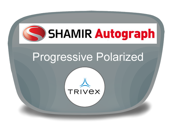 Shamir Autograph Digital (HD) Progressive Trivex Polarized Lenses