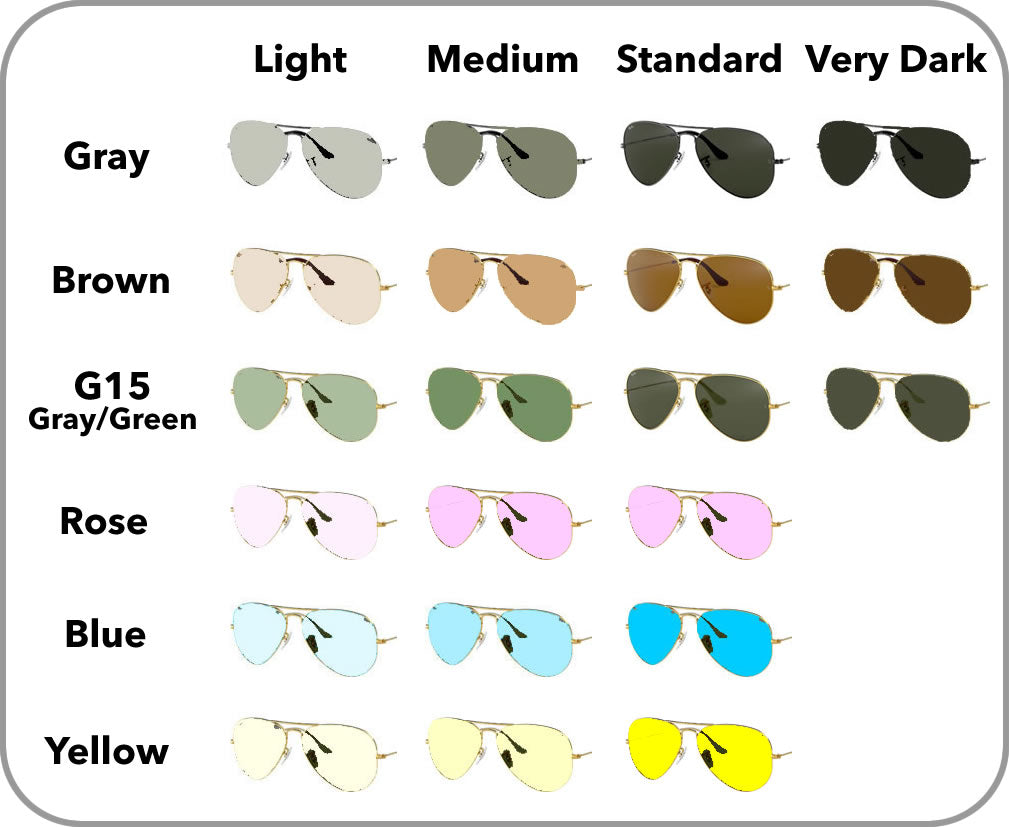 Tinted Eyeglass Lenses