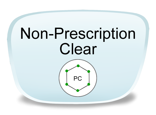 Non-Prescription Polycarbonate Lenses