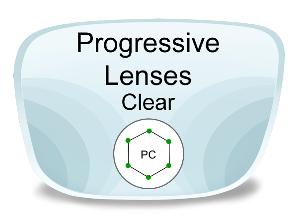 Progressive (no-line) Polycarbonate Lenses