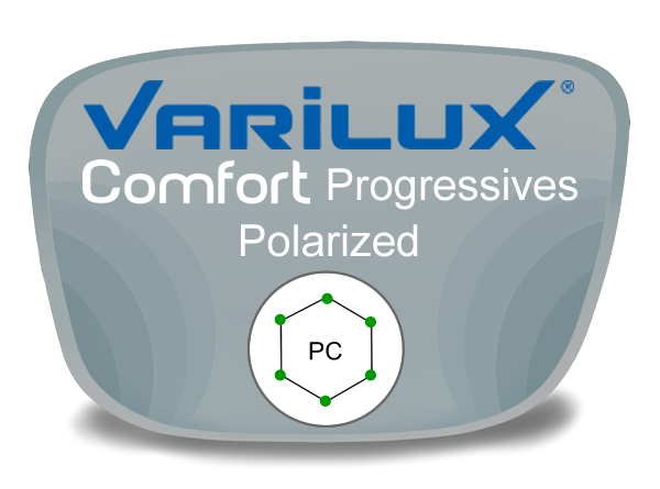 Varilux Comfort Drx Progressive (no-line) Polycarbonate Polarized Lenses