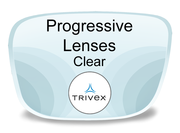 Progressive (no-line) Trivex Lenses