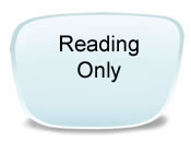 Reading Only - Single Vision Lenses